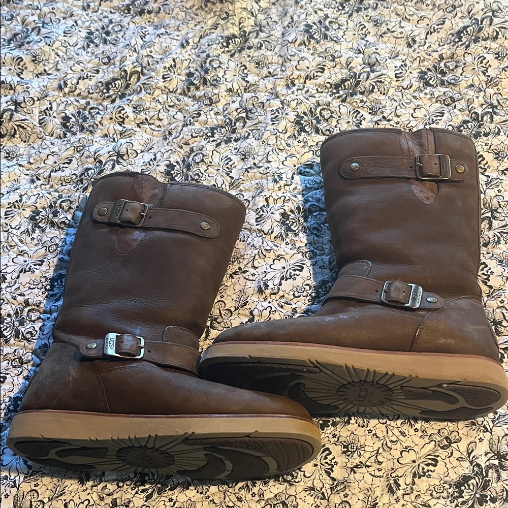 UGG Chocolate Brown Sheepskin Boots